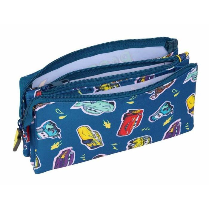 Safta Portatodo triple Cars Racing 22x12x3cm 1 Safta Portatodo triple Cars Racing 22x12x3cm 1