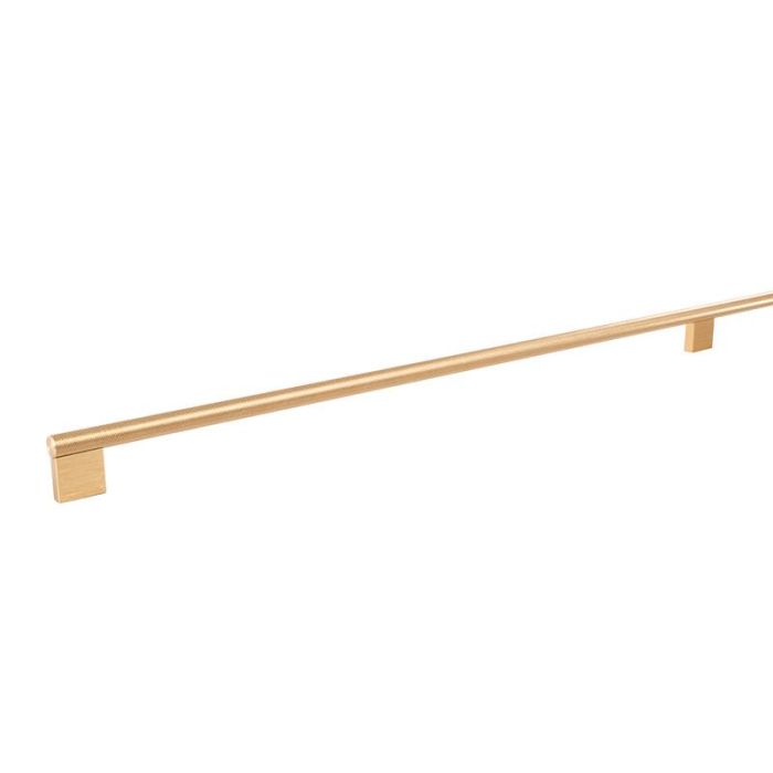 Viefe Tirador Graf Big de Aluminio Acabado Latón Oscuro para Armario de 120 cm (1200 mm) con 3 Agujeros, Barra Ø14mm y Alto 41mm Viefe Tirador Graf Big de Aluminio Acabado Latón Oscuro para Armario de 120 cm (1200 mm) con 3 Agujeros, Barra Ø14mm y Alto 41mm