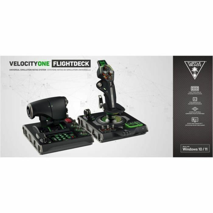 Sistema de simulación premium HOTAS - TURTLE BEACH - VelocityOne Flightdeck - Para PC con Windows 10 y 11 5