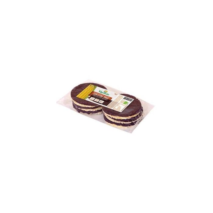 Tortitas De Maiz Con Chocolate Negro  95Gr. Bio