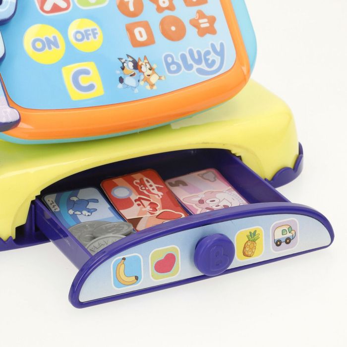 Caja Registradora de Juguete Bluey 19 x 15 x 13 cm (4 Unidades) 4 Caja Registradora de Juguete Bluey 19 x 15 x 13 cm (4 Unidades) 4