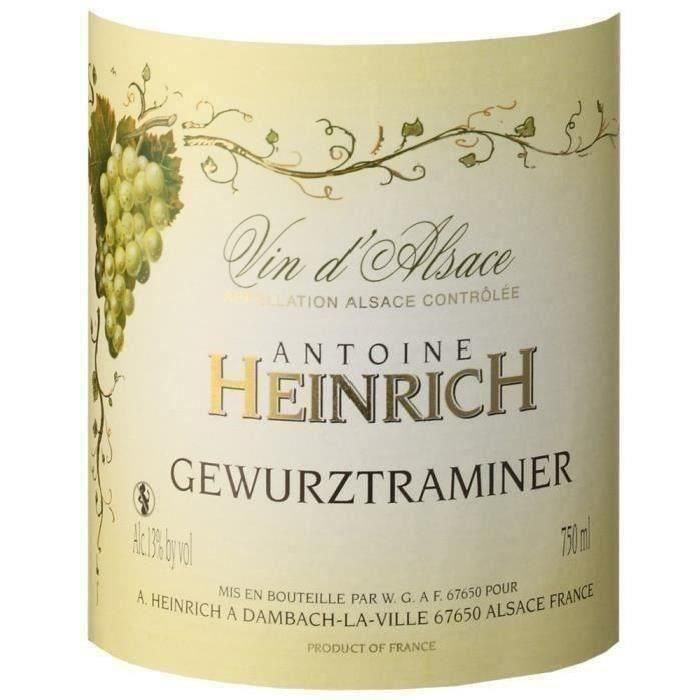 Heinrich - Gewurztraminer - Vino blanco de Alsacia 1