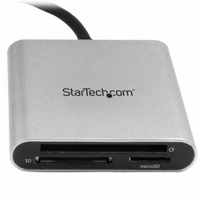 Lector de Tarjetas Startech FCREADU3C Plata 3 Lector de Tarjetas Startech FCREADU3C Plata 3