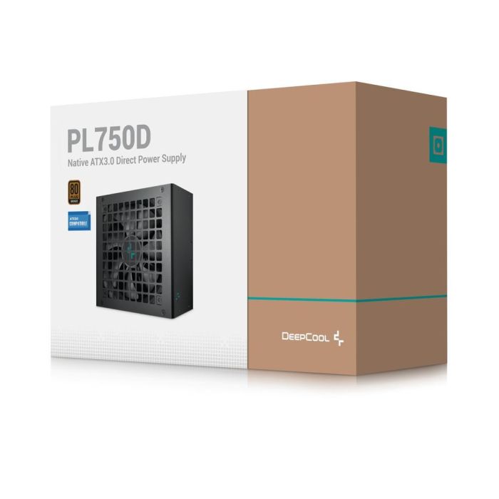 Fuente de Alimentación DEEPCOOL R-PL750D-FC0B-EU-V2 750 W 80 Plus Bronze 8 Fuente de Alimentación DEEPCOOL R-PL750D-FC0B-EU-V2 750 W 80 Plus Bronze 8