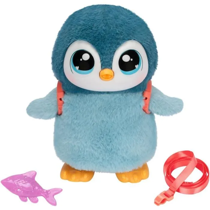Moose Toys Pingüino Electrónico Interactivo Little Live Pets MOO0630996265352 con Accesorios 1