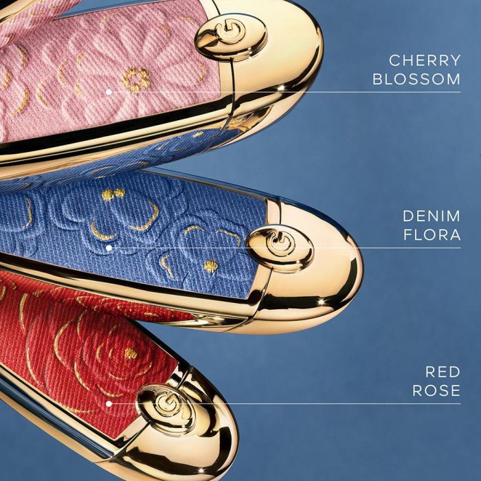 Guerlain ROUGE G BLOOMING DENIM #Denim Flora Carcasa Edición Limitada 2
