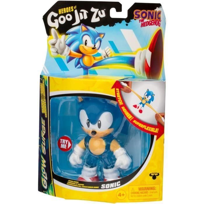 Sonic Glow Surge 13cm - HERoeS OF GOO JIT ZU - SONIC - Figura luminosa y extensible 3