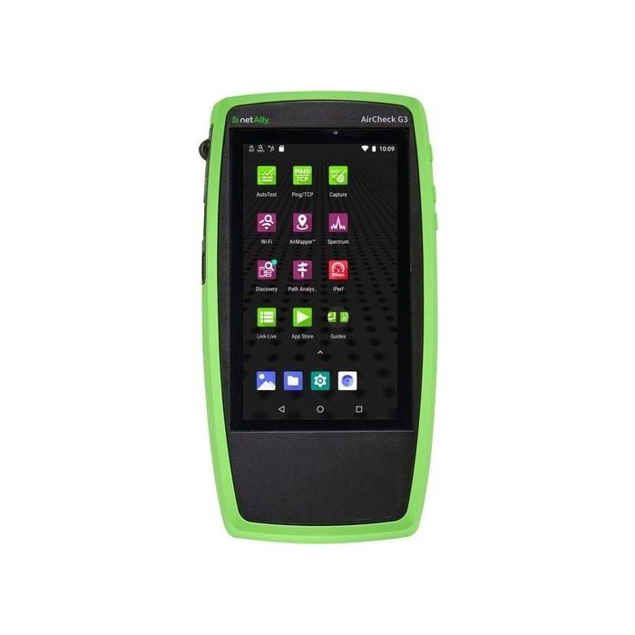 NetAlly AIRCHECK G3 PRO Wireless Tester - Wifi6 Tribanda (2.4 GHz / 5 GHz / 6 GHz) Dispositivo de medición y diagnóstico del sitio