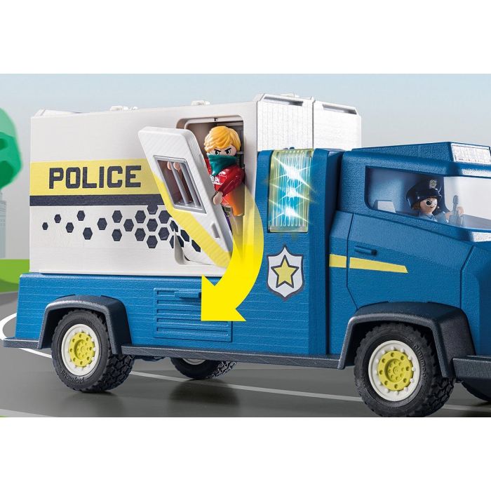 Playmobil 70912 Camión de Policía de Juguete para Niños +4 Años 3 Playmobil 70912 Camión de Policía de Juguete para Niños +4 Años 3