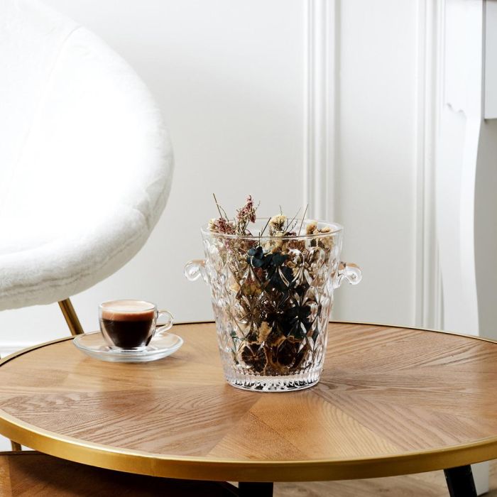 Home Deco Factory Vela Perfumada Higo con Cubitera de Vidrio 3 Mechas 700g Duración 50 Horas 5