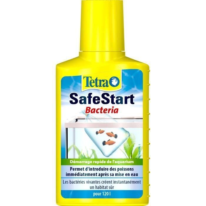 Tetra TET4004218161238 SafeStart Inoculación Bacteriana para Acuarios: Permite la Introducción Rápida de Peces - 100 ml Tetra TET4004218161238 SafeStart Inoculación Bacteriana para Acuarios: Permite la Introducción Rápida de Peces - 100 ml