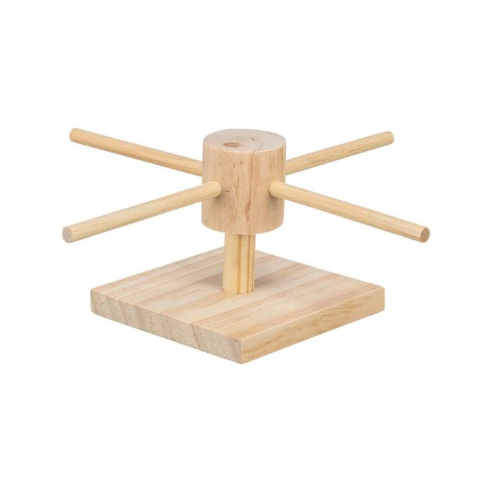 Comedero para Mascotas Trixie Marrón Madera 22 x 8 x 22 cm 3 Comedero para Mascotas Trixie Marrón Madera 22 x 8 x 22 cm 3