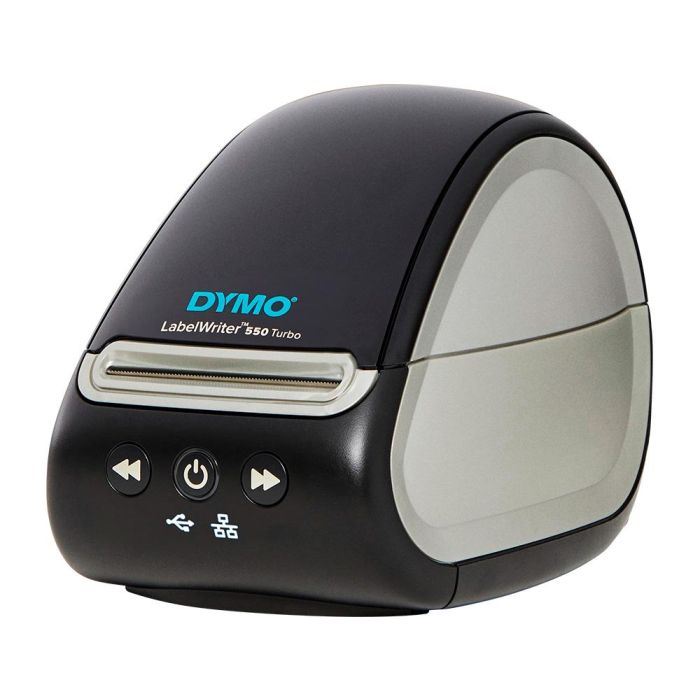 Impresora de Etiquetas Dymo LabelWriter 550 Turbo/ Térmica/ USB/ Negra