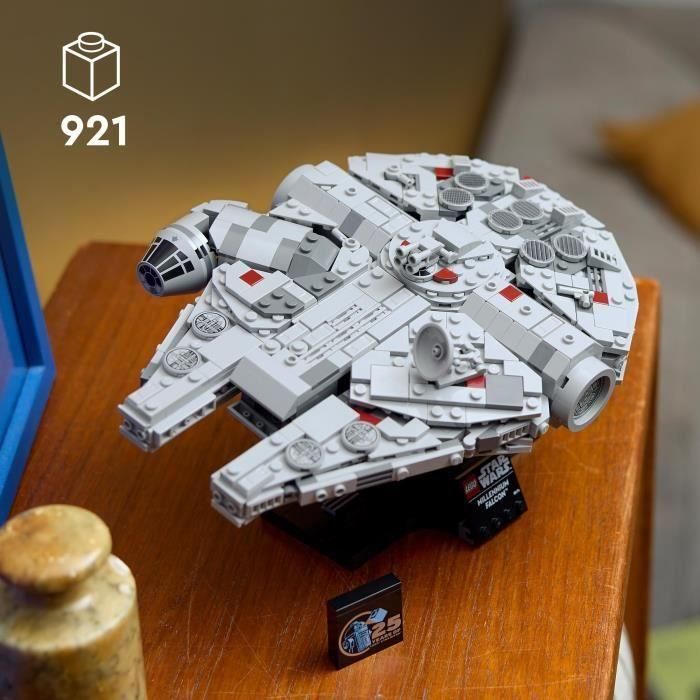 LEGO Star Wars 75375 Halcón Milenario, Set de construcción, Nave espacial, Adultos 1