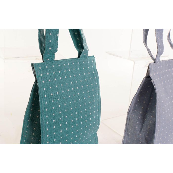 DKD Home Decor Basicos Bolsa Termica Marron Turquesa 10 x 43 x 20 cm (12 Unidades) 1