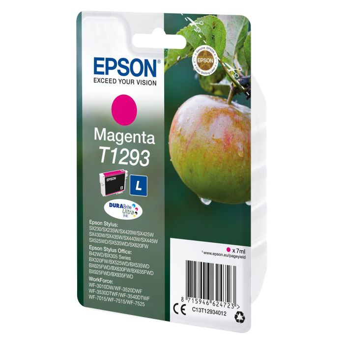 EPSON C13T12934012 T1293 Magenta Tinta Original 1
