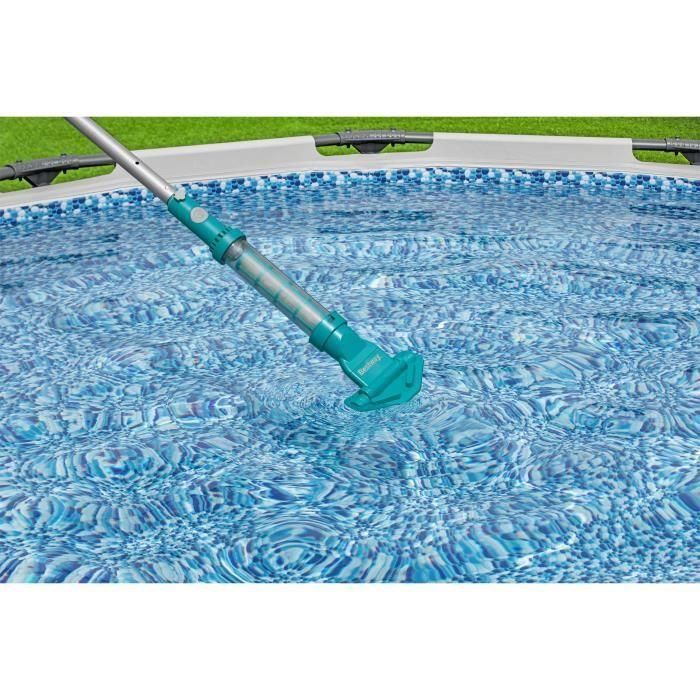 BESTWAY - Aspirador eléctrico recargable Aquasurge, autonomía 50 minutos, para piscinas de hasta 6,10 m de diámetro 2 BESTWAY - Aspirador eléctrico recargable Aquasurge, autonomía 50 minutos, para piscinas de hasta 6,10 m de diámetro 2
