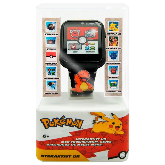Kids Euroswan Reloj inteligente interactivo Pokémon con calendario, alarma, cronómetro, fotos, videos, MP3, luces y sonidos - Edad 6+ 3 Kids Euroswan Reloj inteligente interactivo Pokémon con calendario, alarma, cronómetro, fotos, videos, MP3, luces y sonidos - Edad 6+ 3