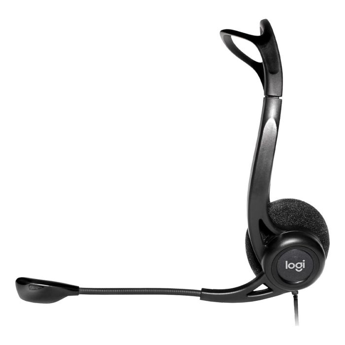 Logitech Headset 960 USB, Auriculares con Micrófono USB, Diadema Ajustable, Cancelación de Ruido, Sonido Estéreo, para PC 2