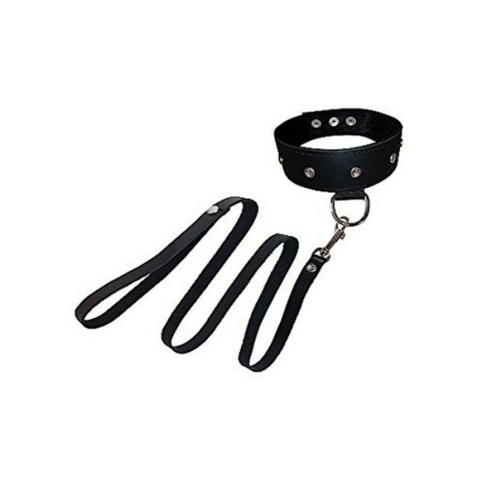 Collar y Correa De Piel Sportsheets ss432-02 2 Collar y Correa De Piel Sportsheets ss432-02 2