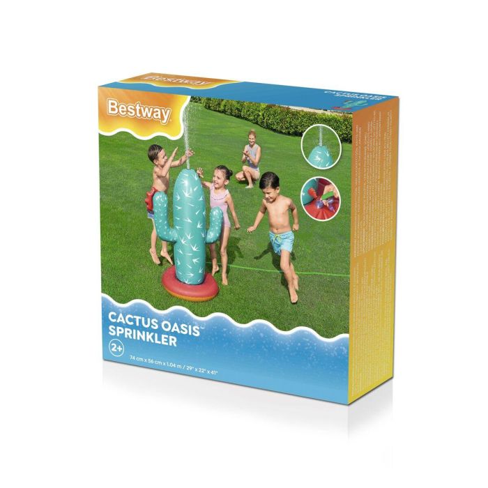 Bestway Aspersor Hinchable Cactus 74x56x104 cm +2 Años Jardin 52733 4