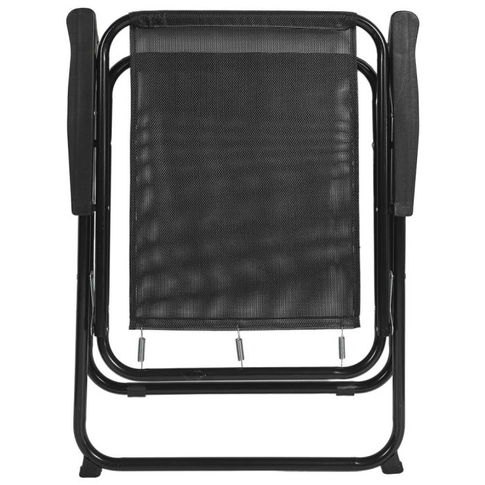 Silla Plegable Negra Home Deco Factory altura 75 cm  4