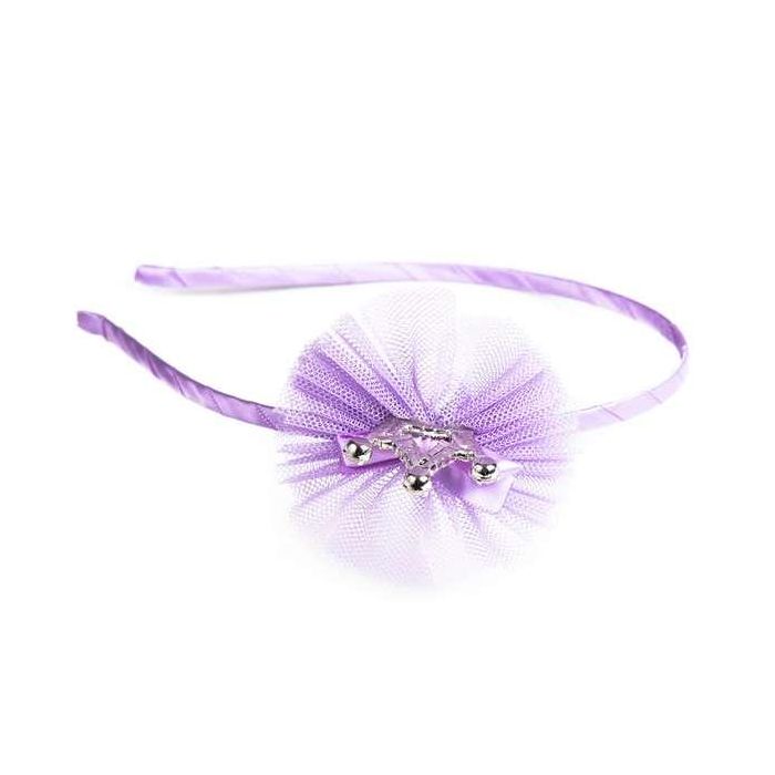 Diadema con tul y corona - modelos surtidos 2 Diadema con tul y corona - modelos surtidos 2