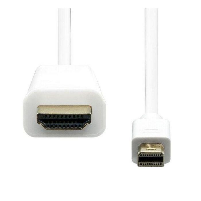 ProXtend Cable Adaptador Mini Displayport 1.2 a HDMI 1.4, Soporta 4K@30Hz, 3 Metros, Color Blanco 1