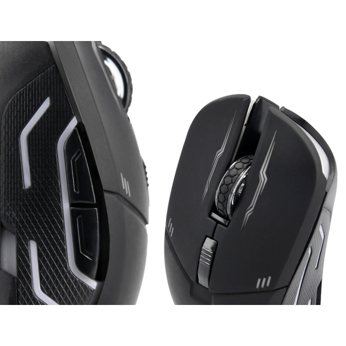 Q-connect Set Teclado y Ratón con Cable, Iluminación LED, Color Negro 7