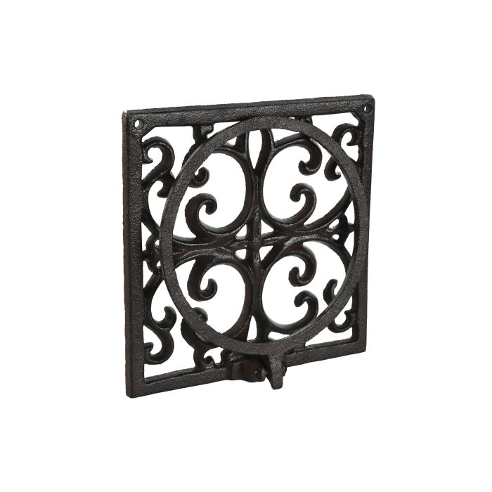 Soporte Terraza Y Jardin DKD Home Decor Marron Oscuro 17.5 x 18 x 18 cm (4 Unidades) 2