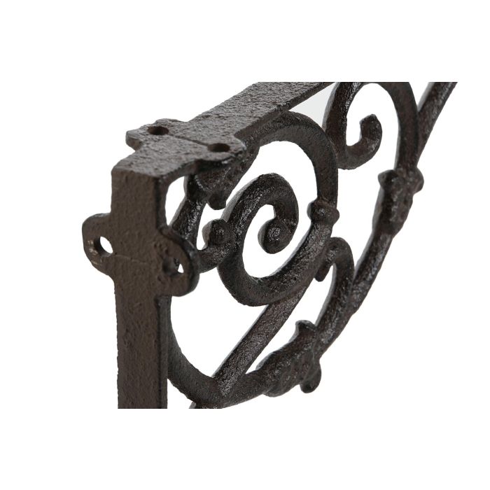 Soporte Terraza Y Jardin DKD Home Decor Marron Oscuro 3.2 x 15 x 24 cm (6 Unidades) 2