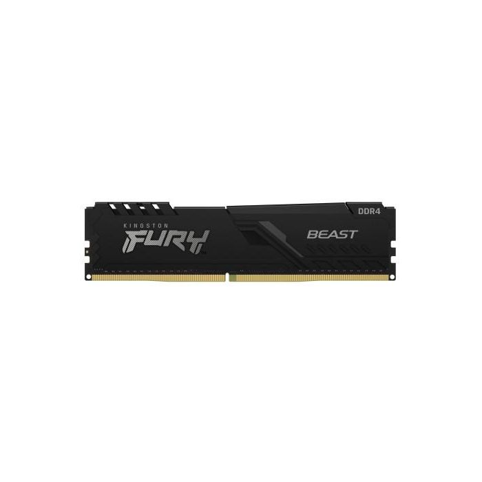 Kingston FURY Beast KF432C16BB/16 Memoria RAM 16GB DDR4 3200MHz CL16 DIMM con Disipador, XMP y AMD Ryzen Compatible 5