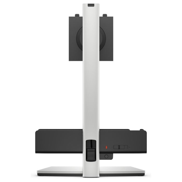 DELL OSS25 Soporte de Monitor VESA 100x100 mm, Ajuste de Altura, para Pantallas de 19" a 27", Negro/Plata 5