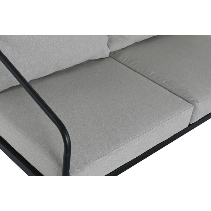 Sofa DKD Home Decor Negro 70 x 75 x 121 cm Set de 5 8