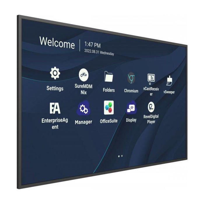Viewsonic CDE9830 Pantalla 98" (248.9cm) 4K UHD 16:9, 500nits, HDMI, LAN, USB-C 2