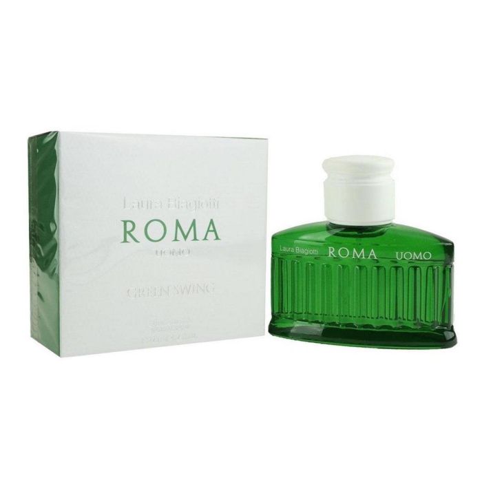 Laura Biagiotti Roma uomo eau de toilette green swing 200 ml vaporizador