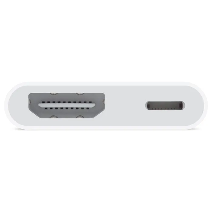 Apple Adaptador Lightning a HDMI Compatible con iPhone/iPad, Transmisión de Video de Alta Definición 1