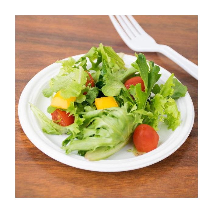 Algon - Set de 15 Platos Redondos de Plástico Ecológico de 17 cm (36 Unidades) 4 Algon - Set de 15 Platos Redondos de Plástico Ecológico de 17 cm (36 Unidades) 4