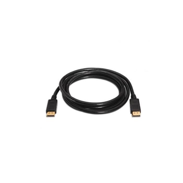 Aisens Cable DisplayPort V1.2 4K@60Hz 3.0M, DP Macho a DP Macho, Negro, Cobre OFC 1 Aisens Cable DisplayPort V1.2 4K@60Hz 3.0M, DP Macho a DP Macho, Negro, Cobre OFC 1
