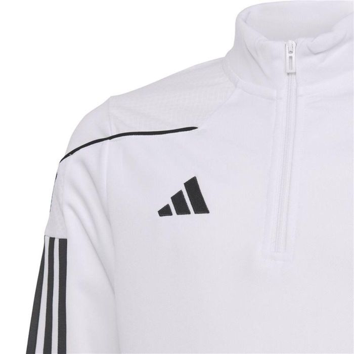 Camiseta de Manga Larga Infantil Adidas Tiro 23 Blanco Fútbol M 3