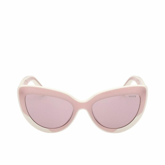 Emilio Pucci EP0196 74Y Gafas de Sol Mujer Cat-eye Rosa/Violeta 56 mm 1
