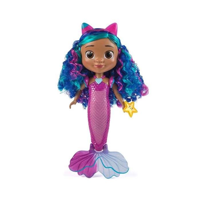 Muñeca sirena interactiva la casa de muñecas de gabby la pelicula con luces y sonidos. 1 Muñeca sirena interactiva la casa de muñecas de gabby la pelicula con luces y sonidos. 1