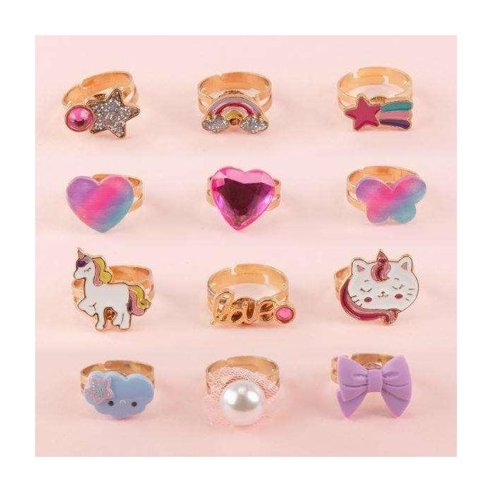 Nice Set 12 Anillos Precious Inglés 4 Nice Set 12 Anillos Precious Inglés 4