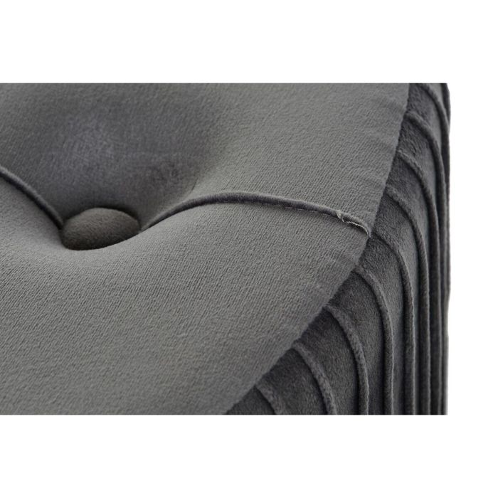 Reposapies DKD Home Decor Gris Verde 60 x 45 x 60 cm Set de 3 3 Reposapies DKD Home Decor Gris Verde 60 x 45 x 60 cm Set de 3 3