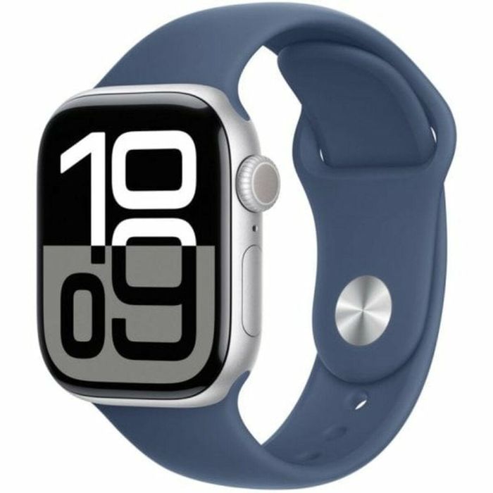 Apple Watch Series 10 A2997 Reloj Inteligente GPS Pantalla Retina OLED Detección de Caídas 42 mm Denim Aluminio Plateado 0 Apple Watch Series 10 A2997 Reloj Inteligente GPS Pantalla Retina OLED Detección de Caídas 42 mm Denim Aluminio Plateado 0