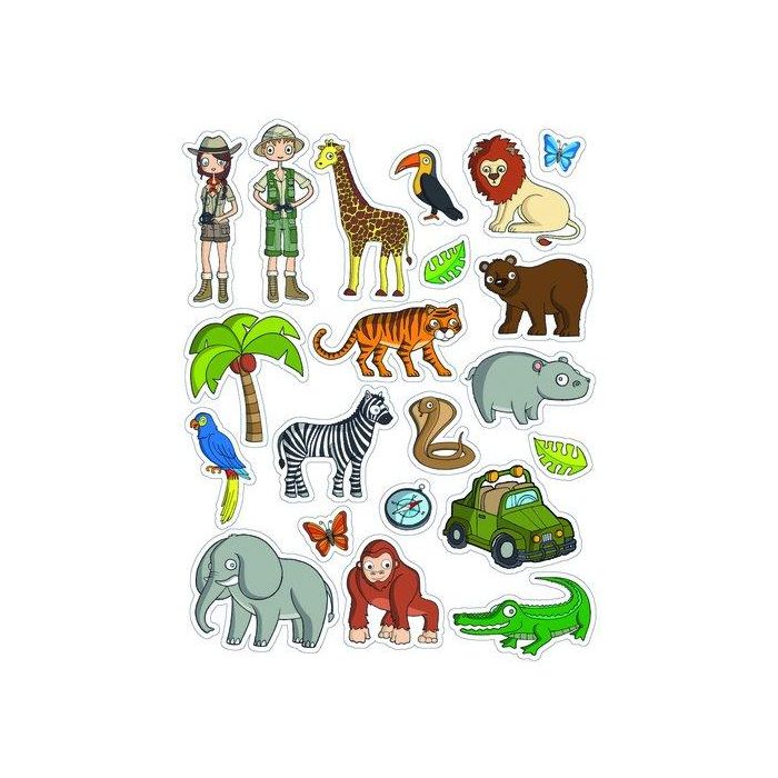 Gomets Apli Tematicos Bolsa 3H Removibles La Selva 63 Uds. (11433) (Set de 5)