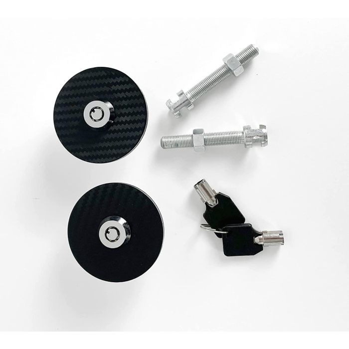 Occ Motorsport Cierres Capot Competición Con Llaves Negro-Plata Carbono OCCRC009 4 Occ Motorsport Cierres Capot Competición Con Llaves Negro-Plata Carbono OCCRC009 4