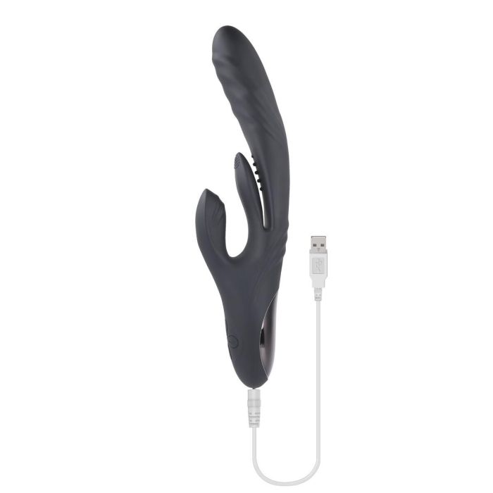 Vibrador Punto G Playboy Rabbit Negro 4 Vibrador Punto G Playboy Rabbit Negro 4