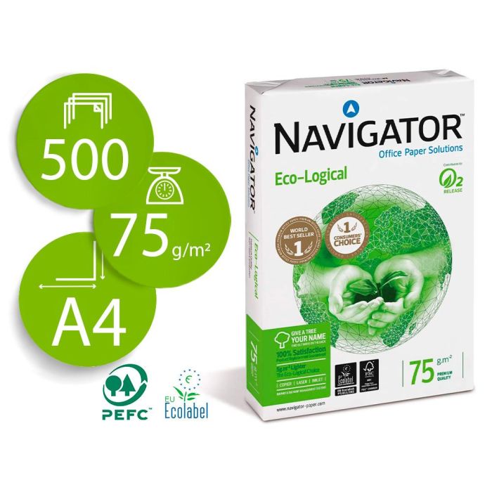 Papel para Imprimir Navigator PW2188 Blanco