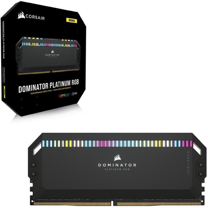 Corsair Vengeance RGB DDR5 32GB (2x16GB) 6000MHz CL30 AMD EXPO & Intel XMP - CMH32GX5M2B6000Z30K 1
